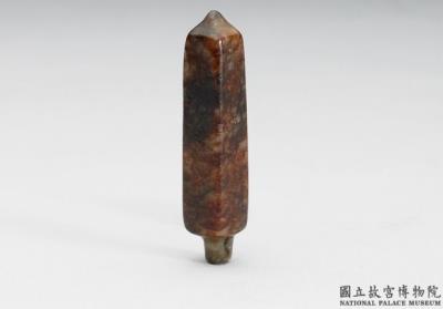 图片[3]-Awl-shaped jade, mid to late Dawenkou or early Liangzhu culture (c. 3300-2600 BCE)-China Archive